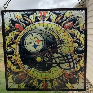 Steelers Sublimated Glass Sun Catcher